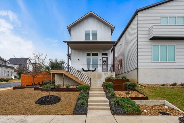 6221 Seville Dr, Austin, TX 78724 - view of front of property featuring stairs