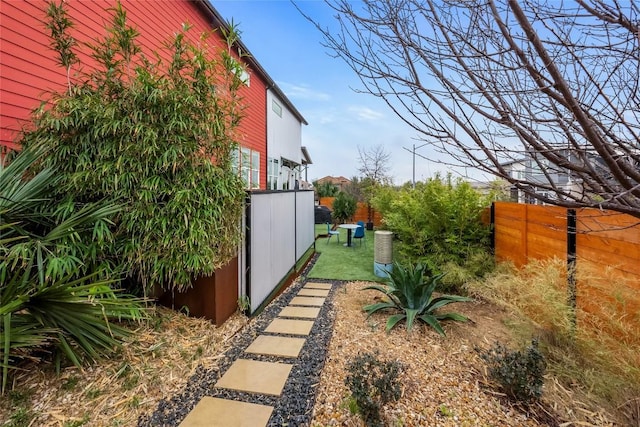 6221 Seville Dr, Austin, TX 78724 - view of yard with fence