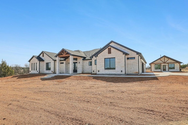 138 Cloudwood Ranch Rd, Briggs, TX 78608 - view of front of house featuring stone siding