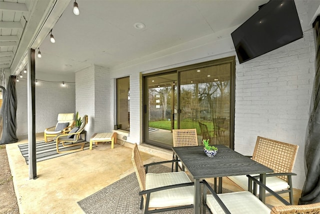 3010 Burleson Rd Unit A, Austin, TX 78741 - view of patio / terrace with outdoor dining space