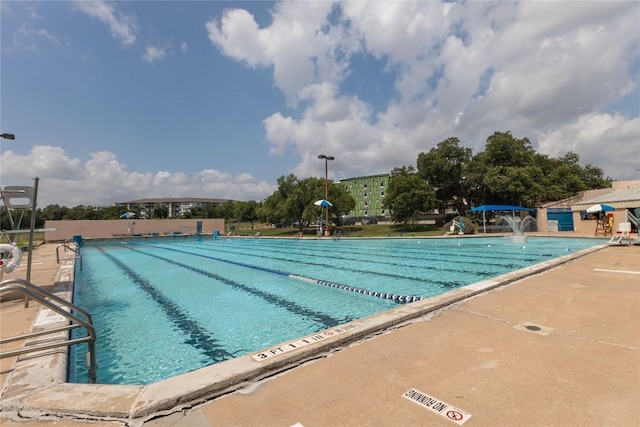 3010 Burleson Rd Unit A, Austin, TX 78741 - community pool with a patio area