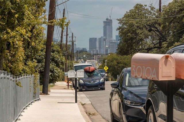 3010 Burleson Rd Unit A, Austin, TX 78741 - view of road featuring sidewalks, a city view, and traffic signs