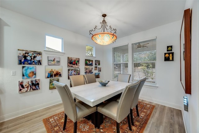 331 Kitty Hawk Rd, Georgetown, TX 78633 - dining space featuring light wood finished floors