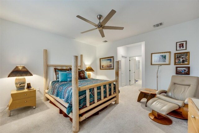 331 Kitty Hawk Rd, Georgetown, TX 78633 - bedroom featuring carpet floors and a ceiling fan
