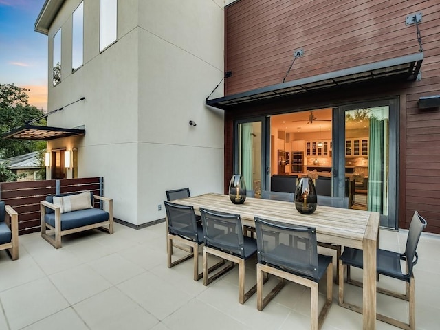2312 W 8th St, Austin, TX 78703 - view of patio / terrace featuring outdoor dining area