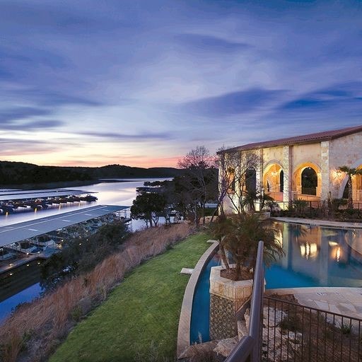 11 Doverland Dr, Lakeway, TX 78738 - water view