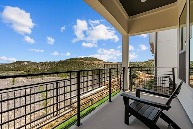 11 Doverland Dr, Lakeway, TX 78738 - balcony featuring a mountain view