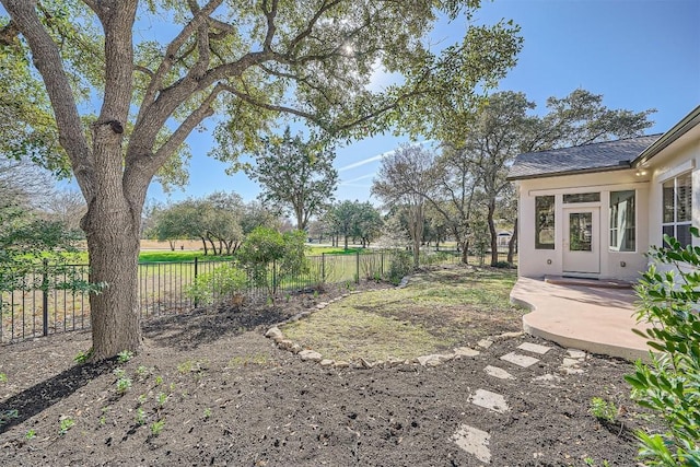 102 Blue Sky Ct, Georgetown, TX 78633 - fenced backyard with a patio area