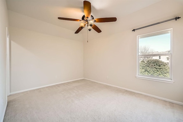 1003 Preserve Pl, Round Rock, TX 78665 - empty room with light colored carpet and ceiling fan