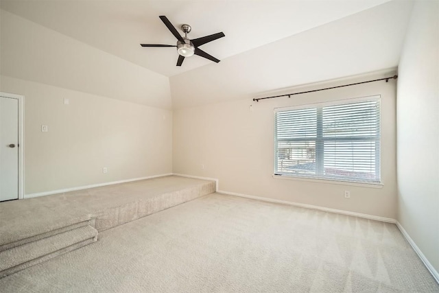 1003 Preserve Pl, Round Rock, TX 78665 - carpeted empty room with a ceiling fan and baseboards