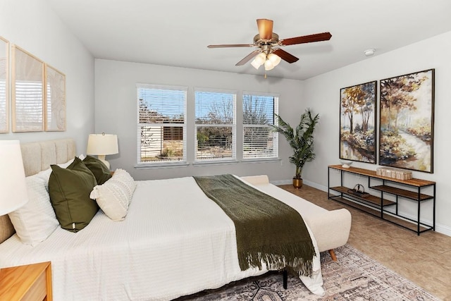 508 Sheldon Lake Dr, Georgetown, TX 78633 - tiled bedroom with baseboards