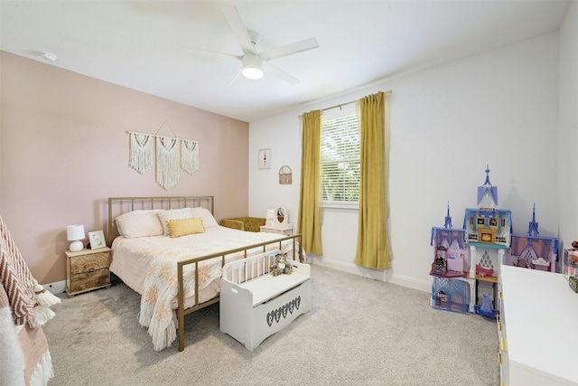 1635 Nature View Loop, Driftwood, TX 78619 - bedroom with carpet and a ceiling fan