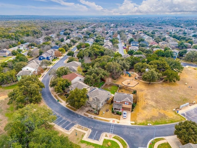 drone / aerial view featuring a residential view