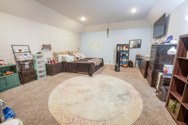 5864 Bianca Dr, Round Rock, TX 78665 - bedroom with carpet flooring and recessed lighting