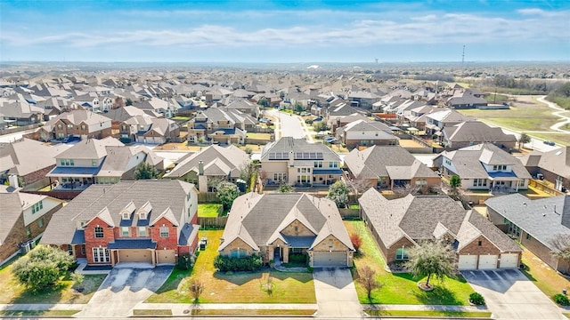 birds eye view of property featuring a residential view