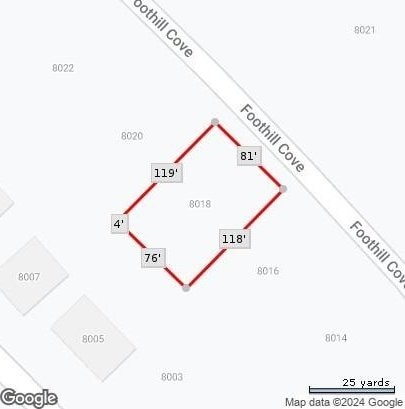 8018 Foothill Cv, Leander, TX 78645