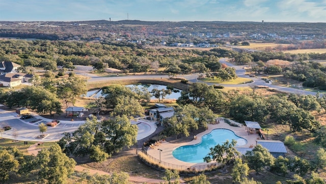 aerial view