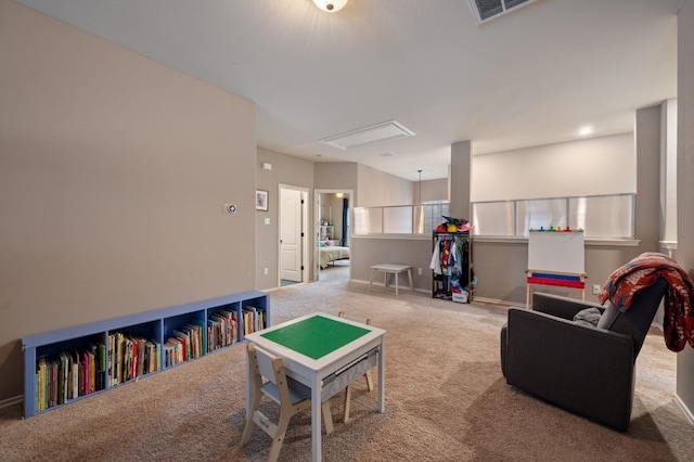 605 Hickory Run Dr, Cedar Park, TX 78613 - rec room featuring carpet flooring