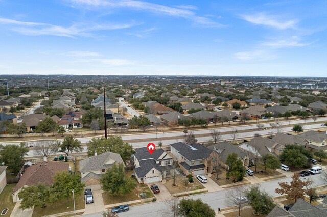 605 Hickory Run Dr, Cedar Park, TX 78613 - aerial perspective of suburban area