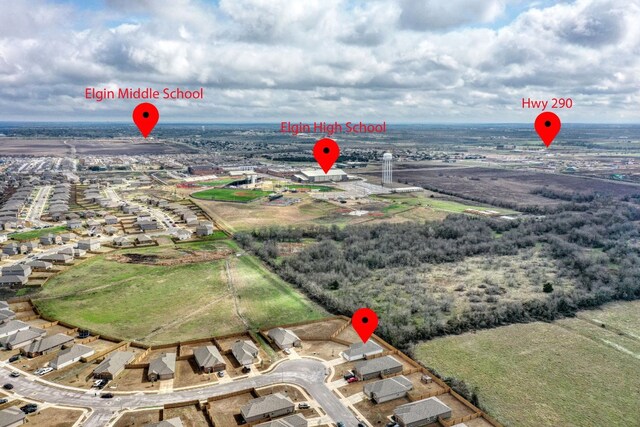 13029 Field Plow Ln, Elgin, TX 78621 - bird's eye view