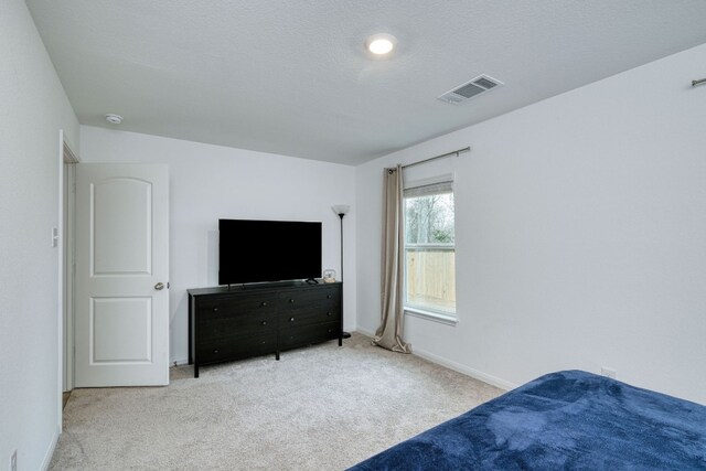 13029 Field Plow Ln, Elgin, TX 78621 - unfurnished bedroom featuring carpet floors, baseboards, and a textured ceiling