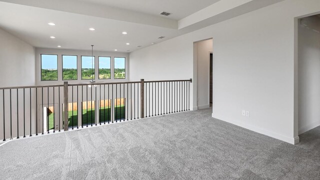 657 Bay Breeze Dr, Kyle, TX 78640 - carpeted empty room with recessed lighting and baseboards