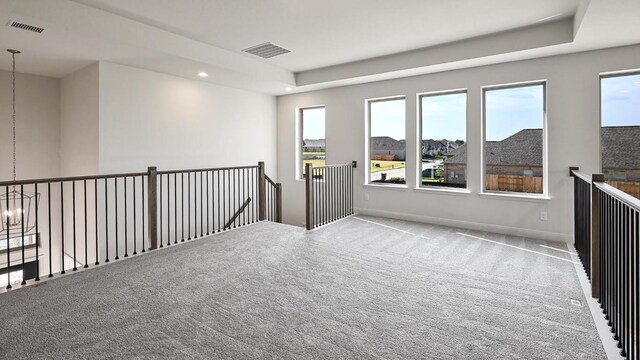 657 Bay Breeze Dr, Kyle, TX 78640 - spare room with carpet flooring and recessed lighting