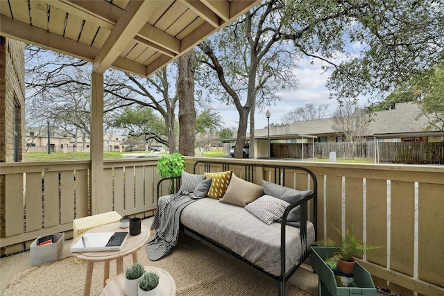 8210 Bent Tree Rd Unit 115, Austin, TX 78759 - wooden terrace featuring a residential view and an outdoor living space