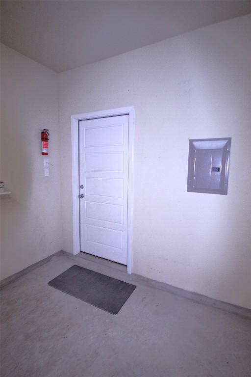 116 Four Star Dr, Elgin, TX 78621 - property entrance featuring electric panel