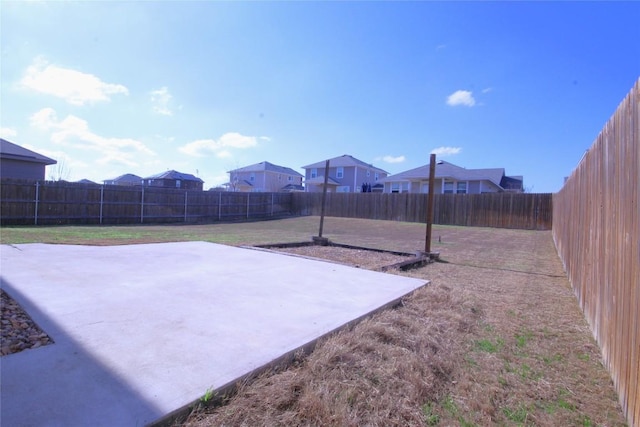 116 Four Star Dr, Elgin, TX 78621 - fenced backyard with a patio area and a residential view