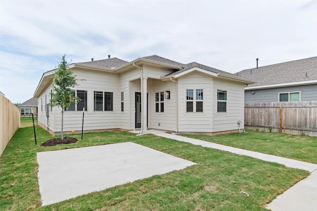 359 Witchhazel Way, San Marcos, TX 78666 - back of house featuring a patio