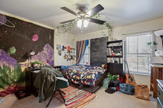 2529 Rio Grande St Unit 7, Austin, TX 78705 - carpeted bedroom featuring ceiling fan