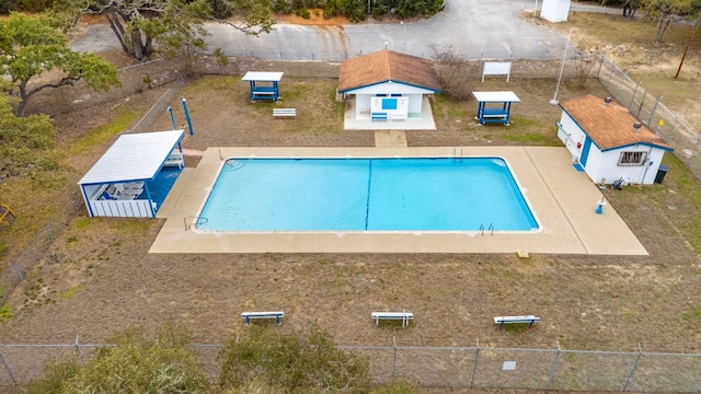 578 Firefly Dr, Canyon Lake, TX 78133 - community pool with a patio
