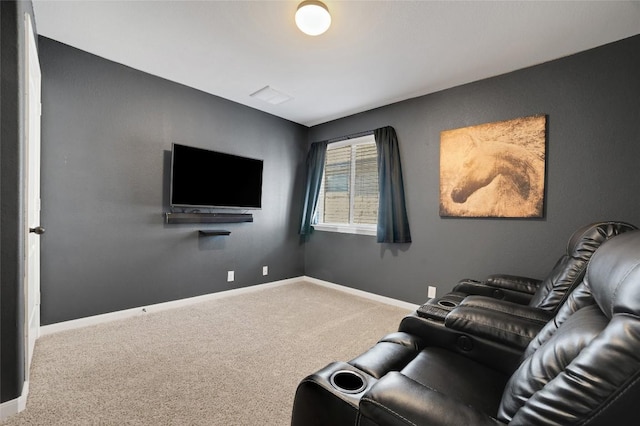 2405 Billy Pat Rd, Leander, TX 78641 - carpeted cinema room with baseboards