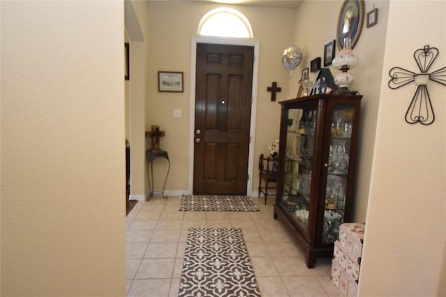 221 Joseph Dr, Buda, TX 78610 - entryway with light tile patterned flooring