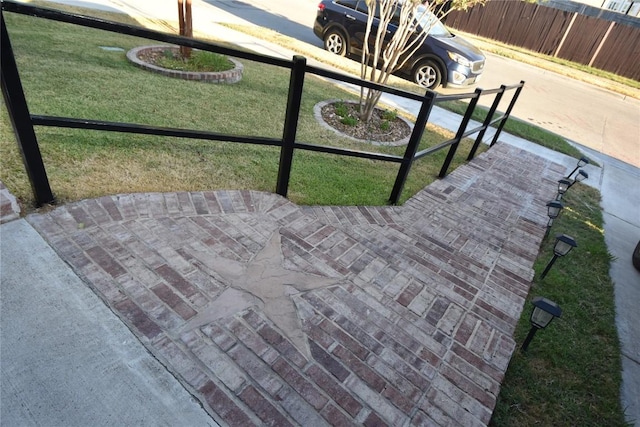 221 Joseph Dr, Buda, TX 78610 - details with fence