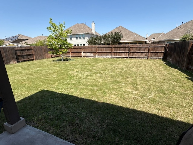 221 Joseph Dr, Buda, TX 78610 - view of yard featuring a fenced backyard