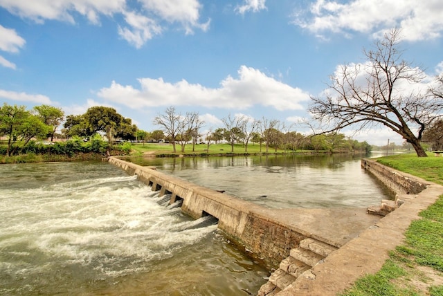 property view of water