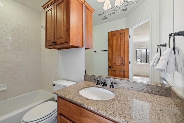 41 Tiburon Dr, The Hills, TX 78738 - bathroom featuring vanity and bathtub / shower combination