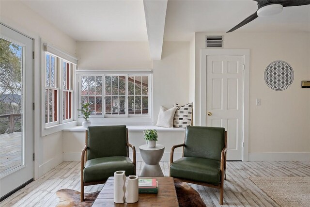 5242 Mccormick Mountain Dr Unit E, Austin, TX 78734 - living area with wood finished floors and healthy amount of natural light