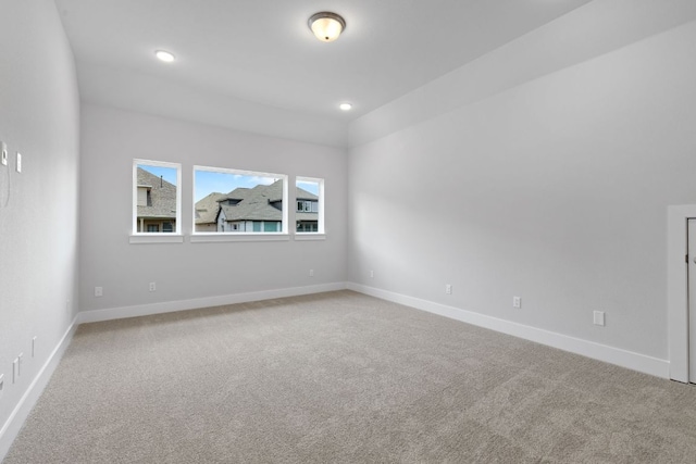 1109 Blanket Flower Dr, Georgetown, TX 78628 - carpeted spare room with recessed lighting