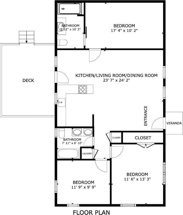 2905 Rogge Ln, Austin, TX 78723 - view of floor plan / room layout