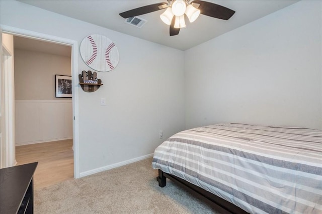 2500 Bear Juice Vw, Leander, TX 78641 - carpeted bedroom featuring baseboards and ceiling fan