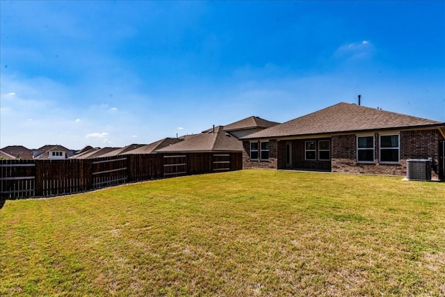 2500 Bear Juice Vw, Leander, TX 78641 - view of yard featuring central air condition unit
