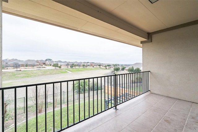 201 Seminole Canyon Dr, Georgetown, TX 78628 - balcony featuring a residential view