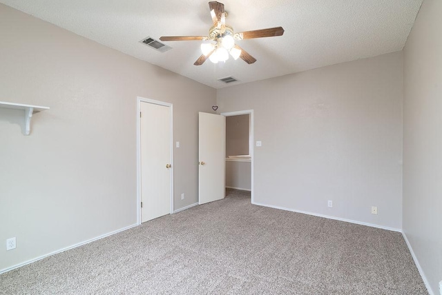 8507 Chat Ln, Round Rock, TX 78681 - unfurnished bedroom with carpet floors and ceiling fan