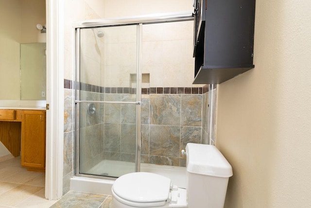8507 Chat Ln, Round Rock, TX 78681 - bathroom with a stall shower and vanity