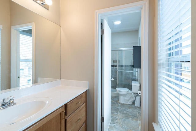 8507 Chat Ln, Round Rock, TX 78681 - full bath with vanity and a stall shower