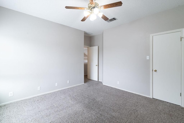 8507 Chat Ln, Round Rock, TX 78681 - unfurnished bedroom featuring carpet and ceiling fan