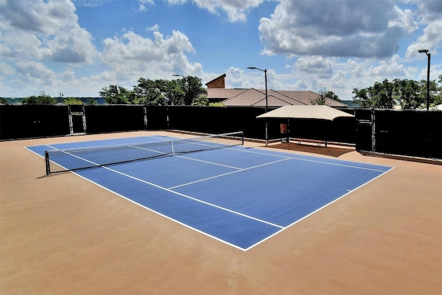 1820 Ficuzza Way, Leander, TX 78641 - view of tennis court featuring community basketball court and a gazebo